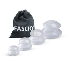Набор силиконовых бокалов FASCIQ® (4 шт.) цена и информация | Аксессуары для массажа | kaup24.ee