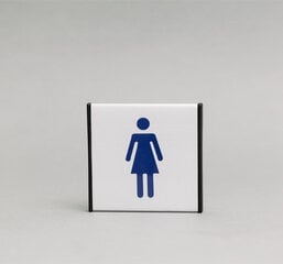 Информационная табличка «Женский туалет»,1 шт. цена и информация | Информационные знаки | kaup24.ee