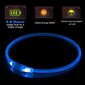 KABB LED Collar for Dogs and Cats Blue цена и информация | Kaelarihmad ja traksid koertele | kaup24.ee