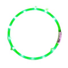 Anicoll LED Collar for Dogs and Cats Green hind ja info | Kaelarihmad ja traksid koertele | kaup24.ee