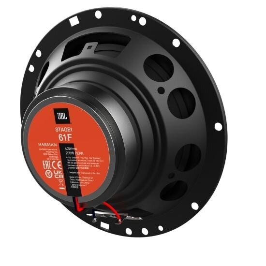 JBL Stage1 61F, must hind ja info | Autokõlarid | kaup24.ee