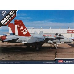 Liimitav mudel Academy 12520 USMC F/A 18A+ VMFA-232 Red Devils 1/72 цена и информация | Склеиваемые модели | kaup24.ee