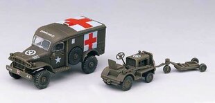 Liimitav mudel Academy 13403 US Ambulance & Tractor 1/72 hind ja info | Liimitavad mudelid | kaup24.ee