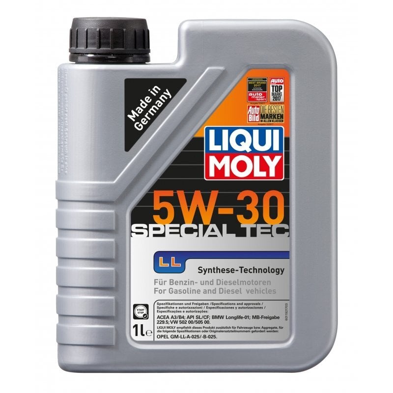 Sünteetiline mootoriõli Liqui-Moly Leichtlauf Special LL 5W-30 1L hind ja info | Mootoriõlid | kaup24.ee