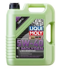 Sünteetiline mootoriõli LIQUI-MOLY Molygen New Generation 5W-40, 5L цена и информация | Моторные масла | kaup24.ee