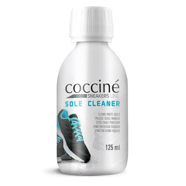 Valge talla puhastaja spordijalanõudele - Coccine Sole Cleaner, 125 ml цена и информация | Rõivaste ja jalatsite hooldus | kaup24.ee