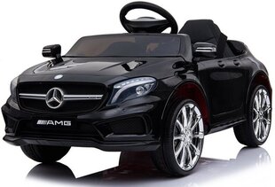 Детский автомобиль Mercedes AMG GLA45, чёрный цена и информация | Электромобили для детей | kaup24.ee