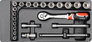 Набор гаечных ключей Yato, 22 шт. цена и информация | Механические инструменты | kaup24.ee