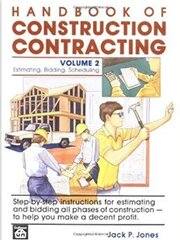 Handbook of Construction Contracting. Vol. 2. Estimating, bidding, scheduling hind ja info | Arhitektuuriraamatud | kaup24.ee