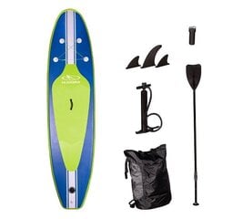 Täispuhutav aerulaud Hudora Stand Up Paddle Glide 320 цена и информация | SUP доски, водные лыжи, водные аттракционы | kaup24.ee