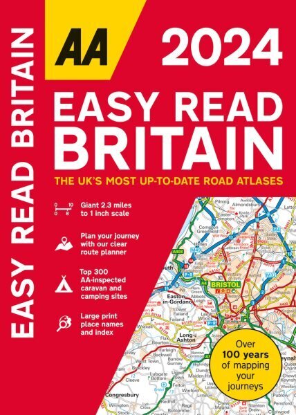 Easy Read Britain 2024 2024 23rd New edition hind ja info | Reisiraamatud, reisijuhid | kaup24.ee