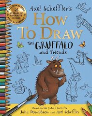 How to Draw The Gruffalo and Friends: Learn to draw ten of your favourite characters with step-by-step guides цена и информация | Книги для подростков и молодежи | kaup24.ee