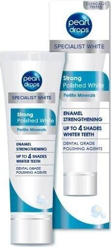 Hambapasta Pearl Drops Strong Polished White Toothpaste, 100g hind ja info | Suuhügieen | kaup24.ee