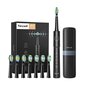 Hambahari FairyWill Sonic toothbrush with head set and case FW-E11 (black) hind ja info | Elektrilised hambaharjad | kaup24.ee