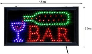 DES LED silt BAR, 48x25 cm hind ja info | Süvistatavad ja LED valgustid | kaup24.ee