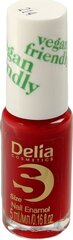 Küünelakk Delia Cosmetics Vegan Friendlynr 214 Lady in Red, 5ml цена и информация | Лаки для ногтей, укрепители для ногтей | kaup24.ee