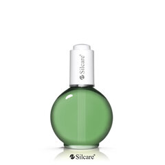 Масло для ногтей и кутикулы Silcare The Garden of Colour Regenerating Cuticle and Nail Oil Kiwi Deep Green, 75 мл цена и информация | Лаки для ногтей, укрепители для ногтей | kaup24.ee