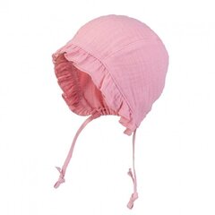 Шапка-панама с завязками TuTu 3-006560/149.Lt.Pink. цена и информация | Шапки, перчатки, шарфики для новорожденных | kaup24.ee