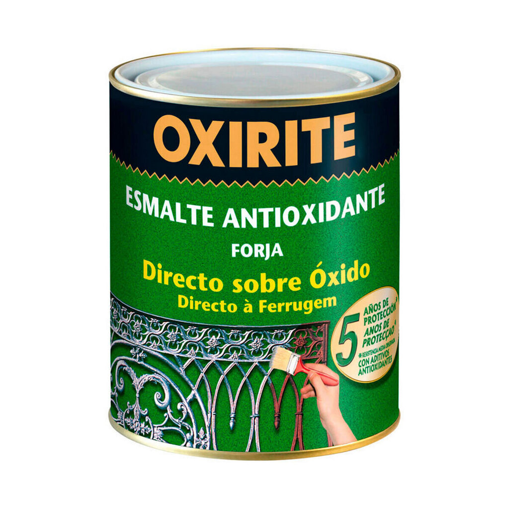 Antioksüdantne email OXIRITE 5397894 Rauatöö Must 750 ml hind ja info | Värvid | kaup24.ee