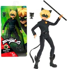 Кукла Miraculous Ladybug, Dressing, 26 см, Cat Noir, P50002 цена и информация | Игрушки для мальчиков | kaup24.ee