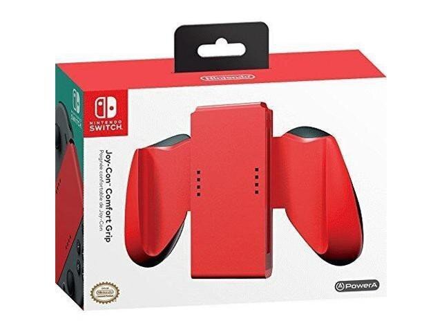 PowerA Joy-Con Comfort Grip Red цена и информация | Mängukonsoolide lisatarvikud | kaup24.ee