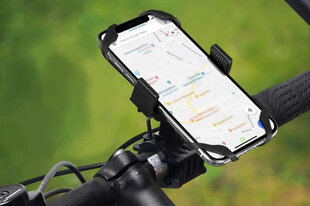 Universaalne 360° telefonihoidik jalgrattale цена и информация | Держатели для телефонов | kaup24.ee