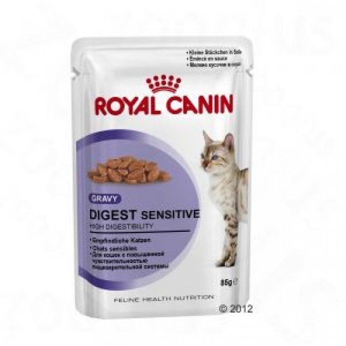 Royal Canin kassitoit Digest Sensitive Pouch, 12x85 g hind ja info | Konservid kassidele | kaup24.ee