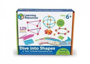 Geomeetria komplekt Constructor Dive Into Shapes цена и информация | Развивающие игрушки | kaup24.ee