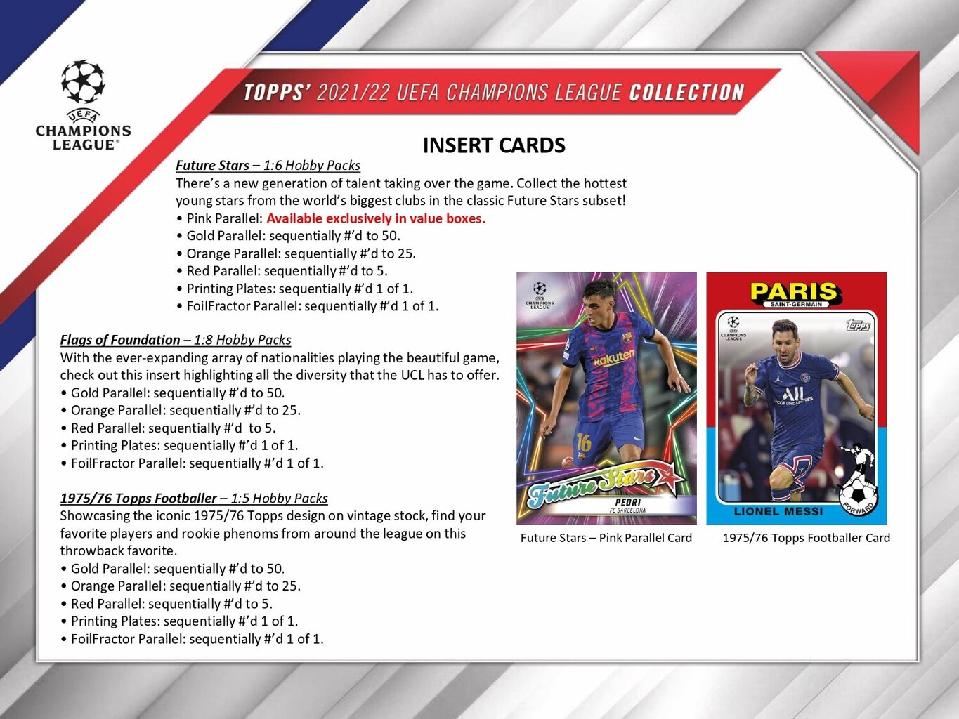 Jalgpallikaardid Topps UEFA Champions League 2021/2022 kaardipakk (Hobby) hind ja info | Hobikaardid | kaup24.ee