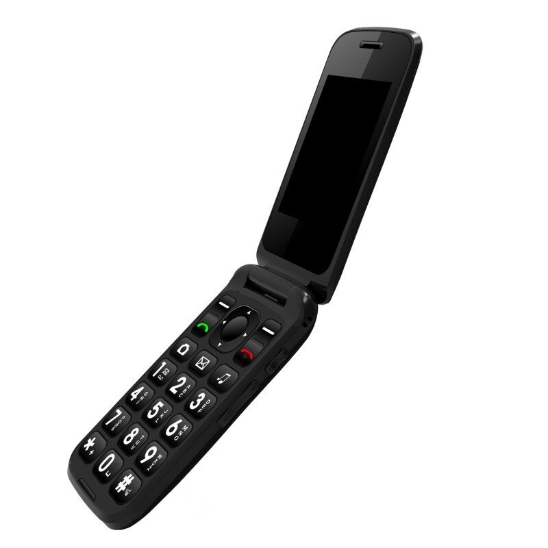 eSTAR Digni Flip Dual SIM Black (DIGNIFLIPB) hind ja info | Telefonid | kaup24.ee