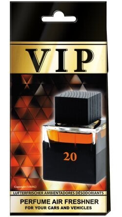 Auto õhuvärskendaja VIP №20 / Lalique Encre Noir A L`Extreme цена и информация | Autolõhnastajad | kaup24.ee