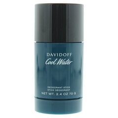 Deodorant meestele Davidoff Cool Water, 75 ml цена и информация | Парфюмированная косметика для мужчин | kaup24.ee
