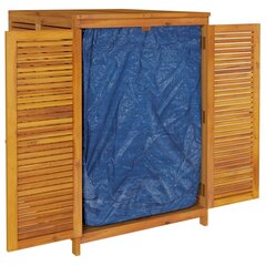 vidaXL aia hoiukast, 70 x 87 x 104 cm, akaatsiapuit цена и информация | Уличные контейнеры, контейнеры для компоста | kaup24.ee