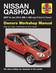 Nissan Qashqai ('07 to Jan '14) 56 to 63 hind ja info | Reisiraamatud, reisijuhid | kaup24.ee