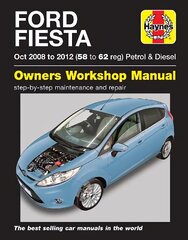 Ford Fiesta: (Oct '08-'12) 58 to 62 hind ja info | Reisiraamatud, reisijuhid | kaup24.ee