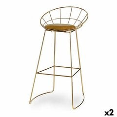 Taburet Kuldne Sinep Raud (51 x 94 x 52 cm) (2 Ühikut) hind ja info | Söögilaua toolid, köögitoolid | kaup24.ee
