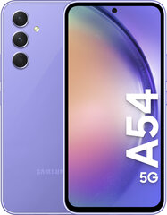 Samsung Galaxy A54 5G, Dual SIM, 8/256GB, Light Violet SM-A546BLVDEUB цена и информация | Мобильные телефоны | kaup24.ee