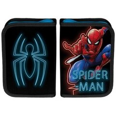 Pinal Paso Spiderman koos tarvikutega, 19x13x4 cm цена и информация | Пеналы | kaup24.ee