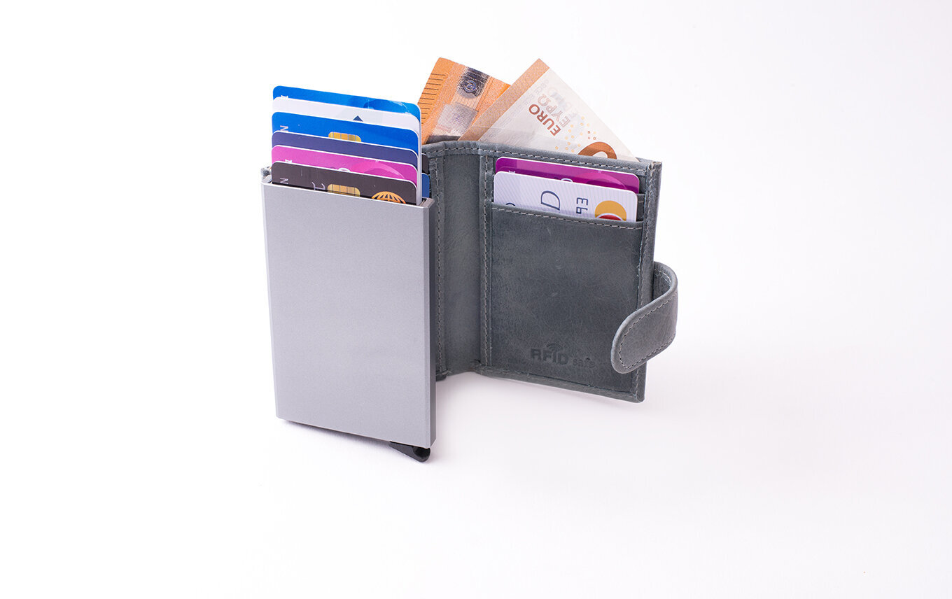 Krediitkaardi hoidik, hall hind ja info | Meeste rahakotid | kaup24.ee
