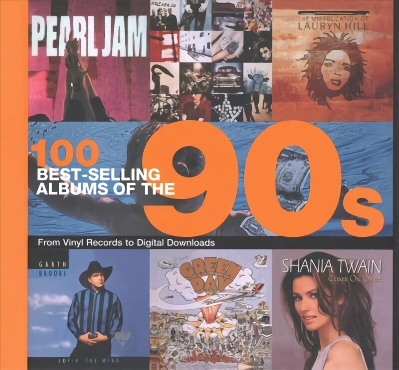 100 Best Selling Albums of the 90s hind ja info | Kunstiraamatud | kaup24.ee