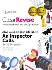 ClearRevise AQA GCSE English, Priestley, An Inspector Calls 2023 hind ja info | Noortekirjandus | kaup24.ee