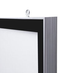 Valgustatud magnetiline kahepoolne raam, 70 x 100 cm hind ja info | Kirjatarbed | kaup24.ee