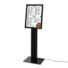 Светящаяся подставка для меню 4x A4 цена и информация | Канцелярские товары | kaup24.ee