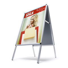 А-образная рекламная подставка, 70 х 100 см 32 мм цена и информация | Канцелярские товары | kaup24.ee