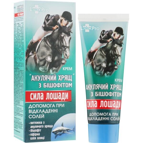 Kehakreem Shark Cartilage & Bischofyte Horse Power, 75 ml hind ja info | Kehakreemid, kehaspreid | kaup24.ee