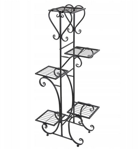 Metallist lillealus, 57x107 cm hind ja info | Vaasid, alused, redelid lilledele | kaup24.ee