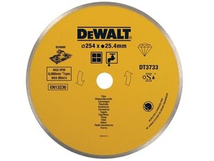 Алмазный диск dewalt 250x1,6x25,4 мм цена и информация | Шлифовальные машины | kaup24.ee