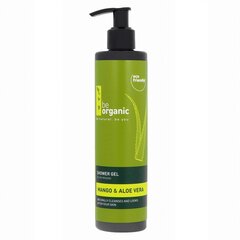 Гель для душа Be Organic Shower Gel Mango&Aloe Vera, 300 мл цена и информация | Масла, гели для душа | kaup24.ee