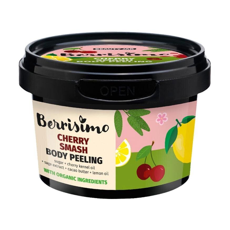 Puhastav kehakoorija Beauty Jar Cherry Smash Body Peeling, 300g цена и информация | Kehakoorijad | kaup24.ee