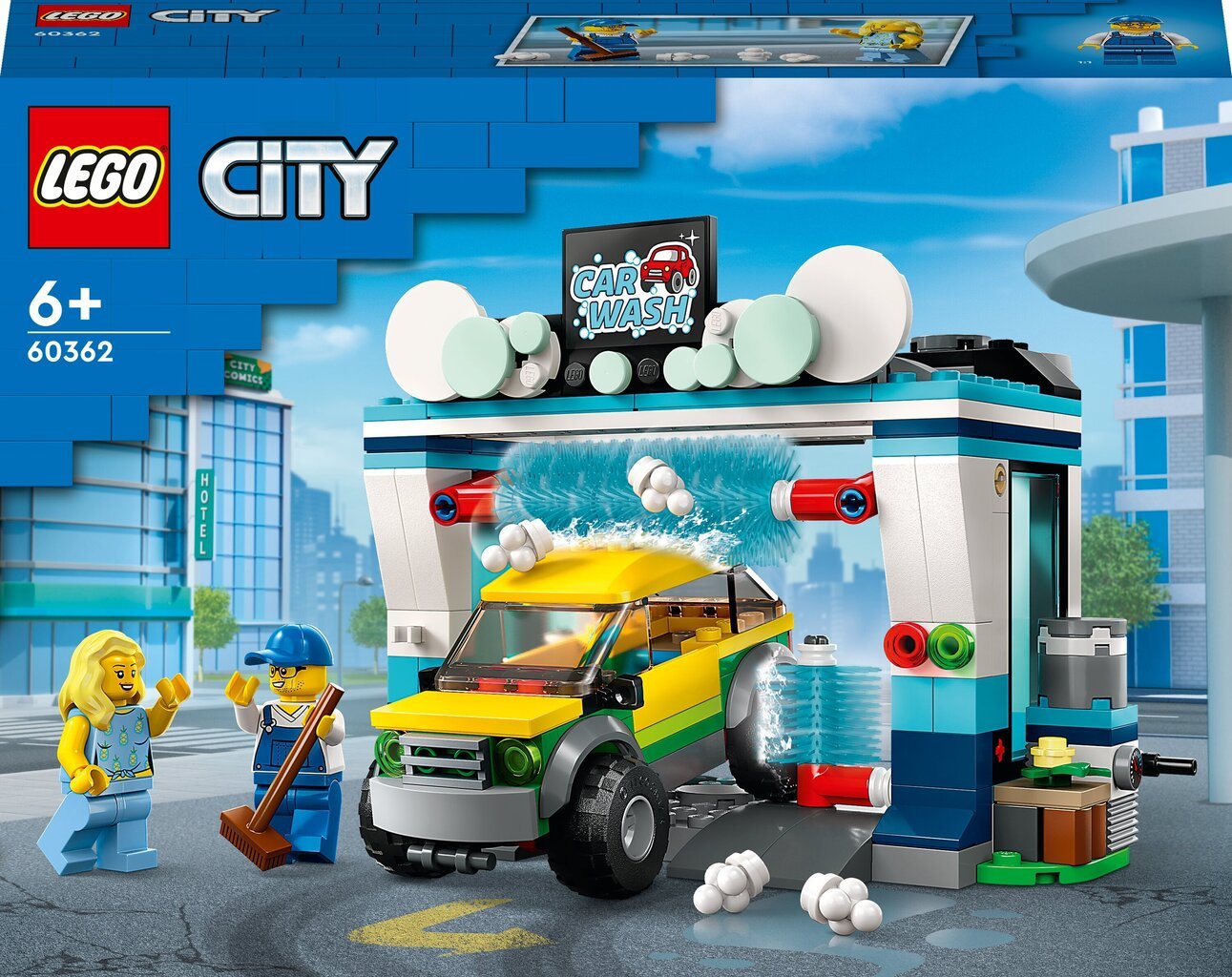 60362 LEGO® City autopesula цена и информация | Klotsid ja konstruktorid | kaup24.ee